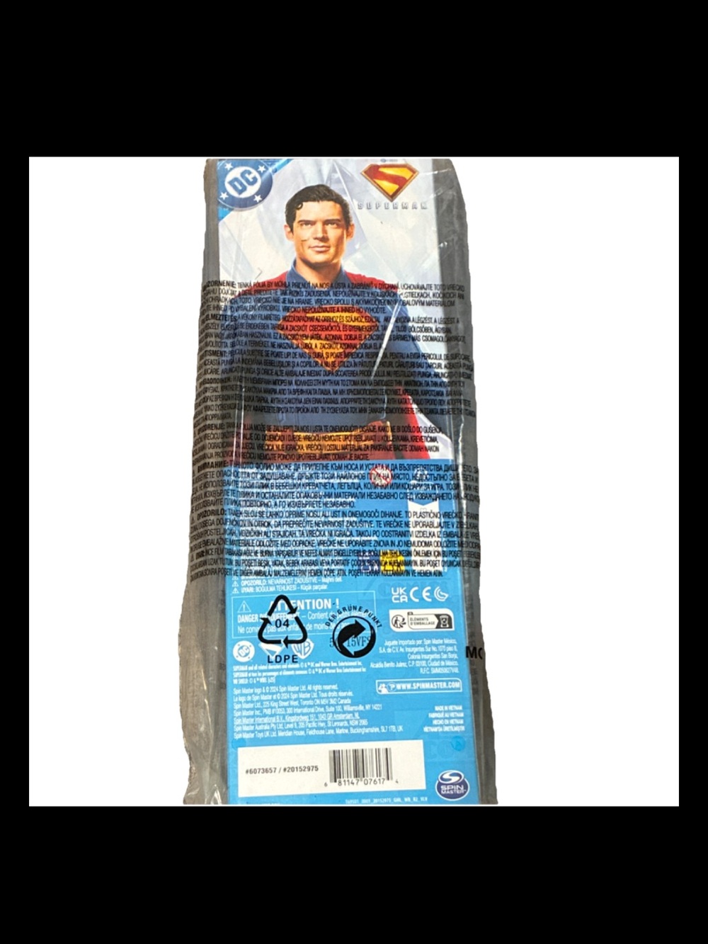 adidas Blue Red Superman Action Figure - Picture 3 of 3